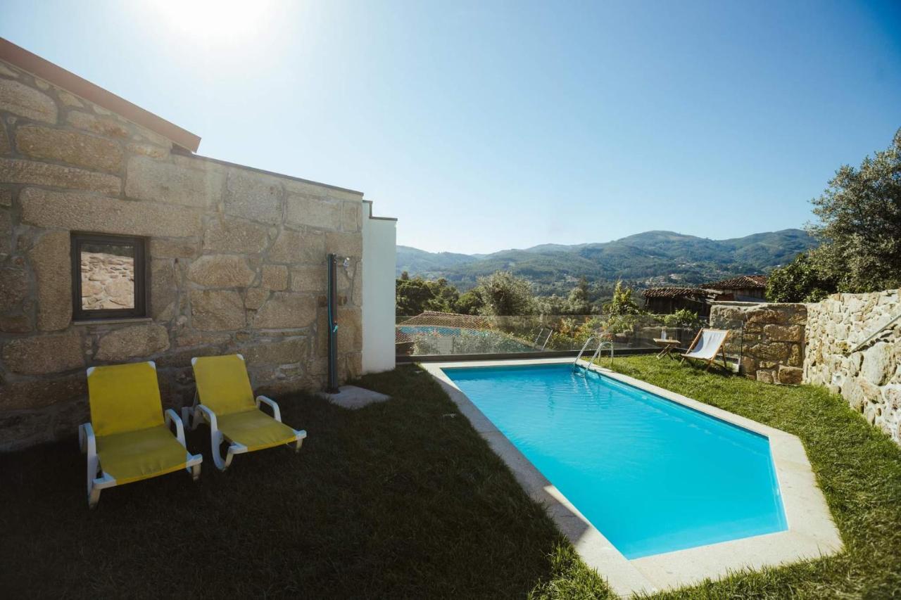 Casa Da - Pool & Hot Tub With Mountain View In Geres Villa *